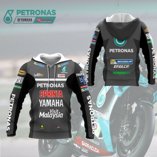 Yamaha Petronas Racing Shirt 548, 3d Hoodie Zip Hoodie 2323