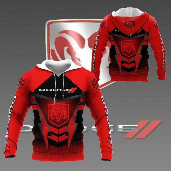 Dodge Shirt 662, 3d Hoodie Zip Hoodie 1640