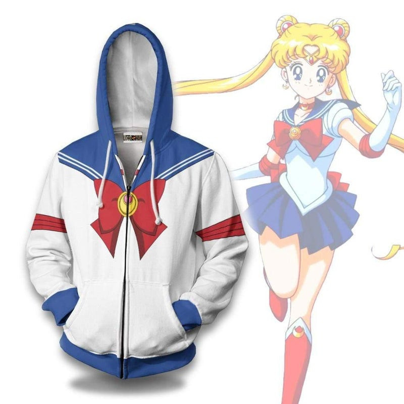 Usagi Tsukino 3D All Over Print Hoodie & Zip Hoodie