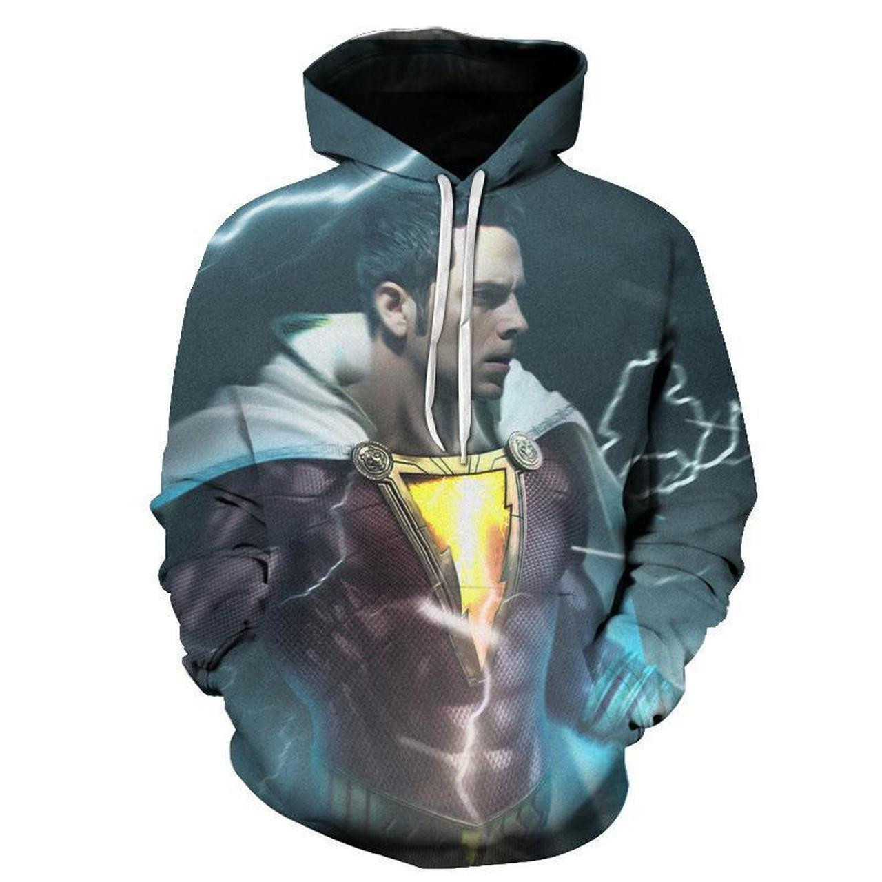 Shazam Billy Baston 3D All Over Print Hoodie & Zip Hoodie