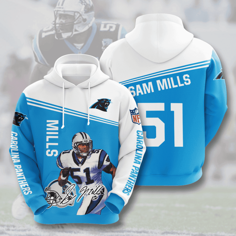 Carolina Panthers 3D All Over Print Hoodie & Zip Hoodie
