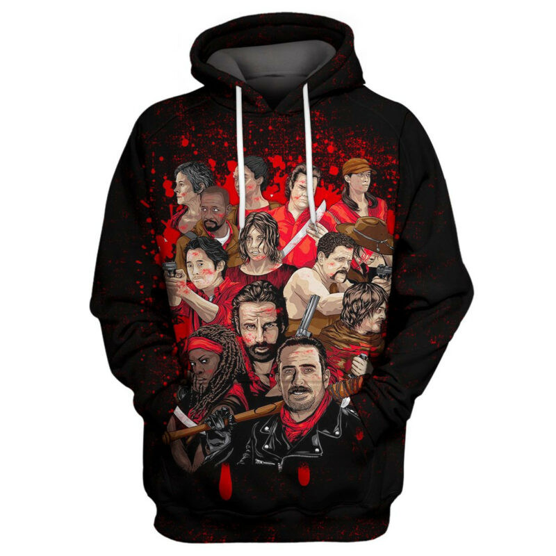 The Walking Dead Hoodie Zip Hoodie