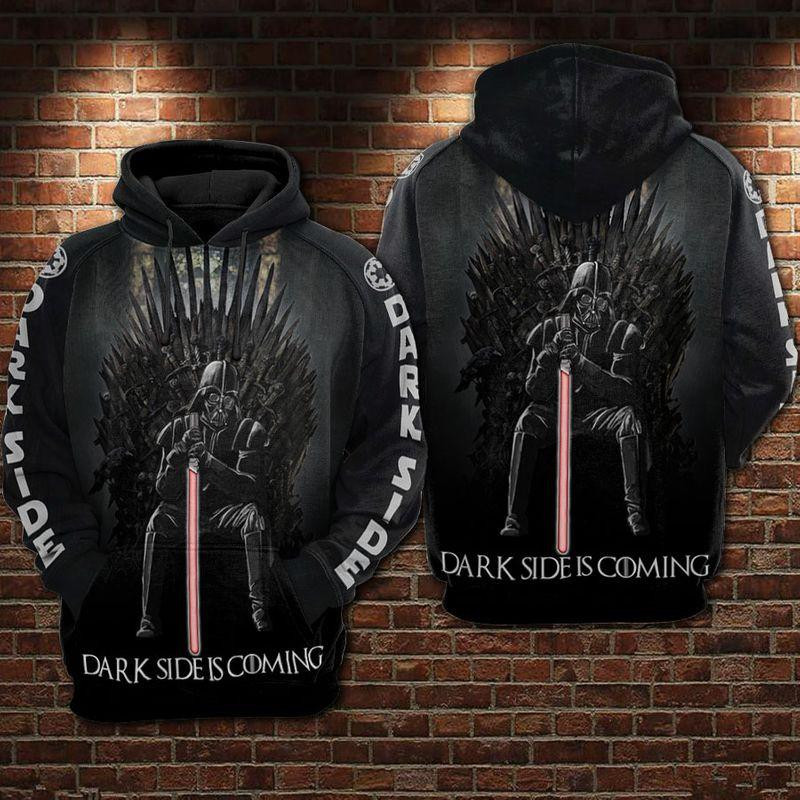 Dark Side Is Coming Star Wars Aop Hoodie