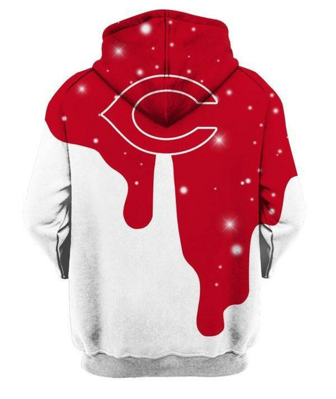 Cincinnati Reds Mlb Baseball 3D All Over Print Hoodie & Zip Hoodie