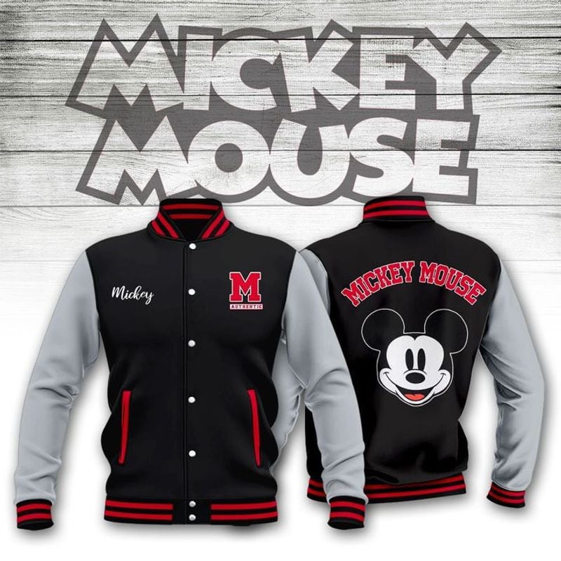 Mickey Baseball Jacket 5