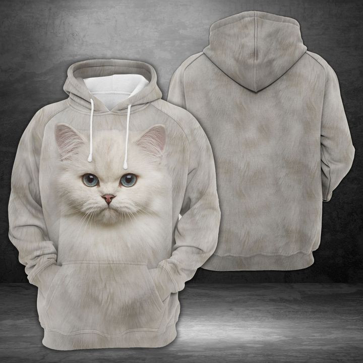 Adorable British Cat 3D All Over Print Hoodie & Zip Hoodie