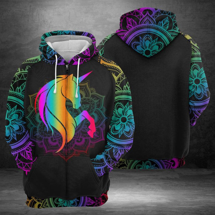 Unicorn 3D All Over Print Hoodie & Zip Hoodie