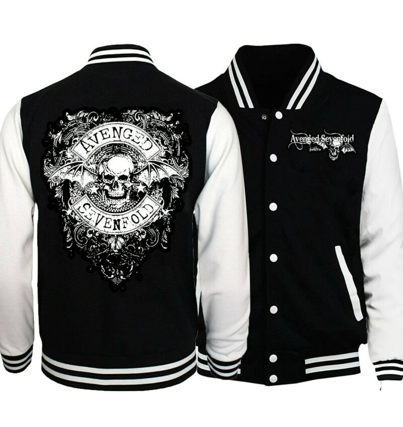 Avenged Sevenfold The Best Of Pullover Baseball Jacket