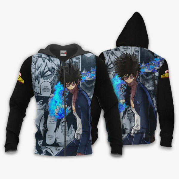 Dabi Anime My Hero Academia 1k985   Cartoon Graphic Outfits Aop 3d Hoodie Zip Hoodie 937