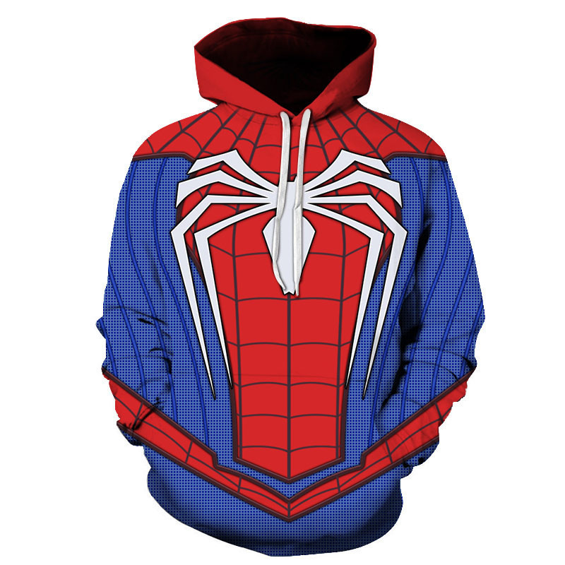 Costume Spider Man Red Blue Suit 3D All Over Print Hoodie & Zip Hoodie