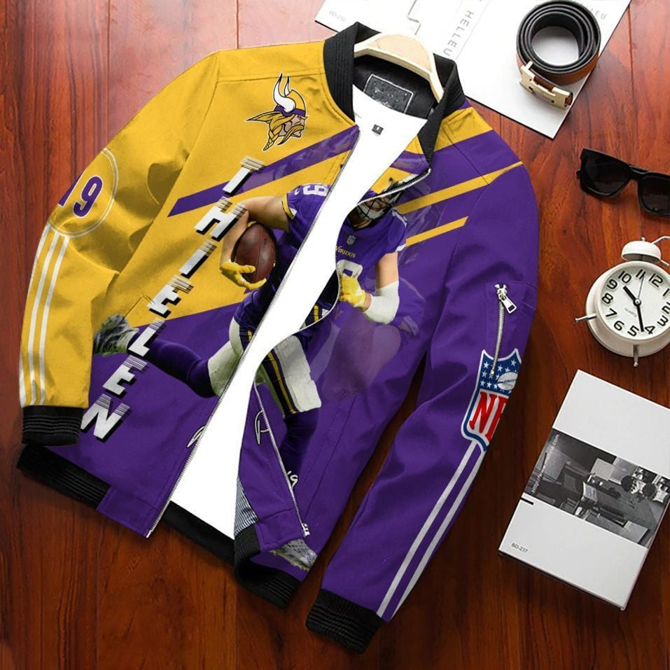 Adam Thielen - Minnesota Vikings Bomber Jacket 047