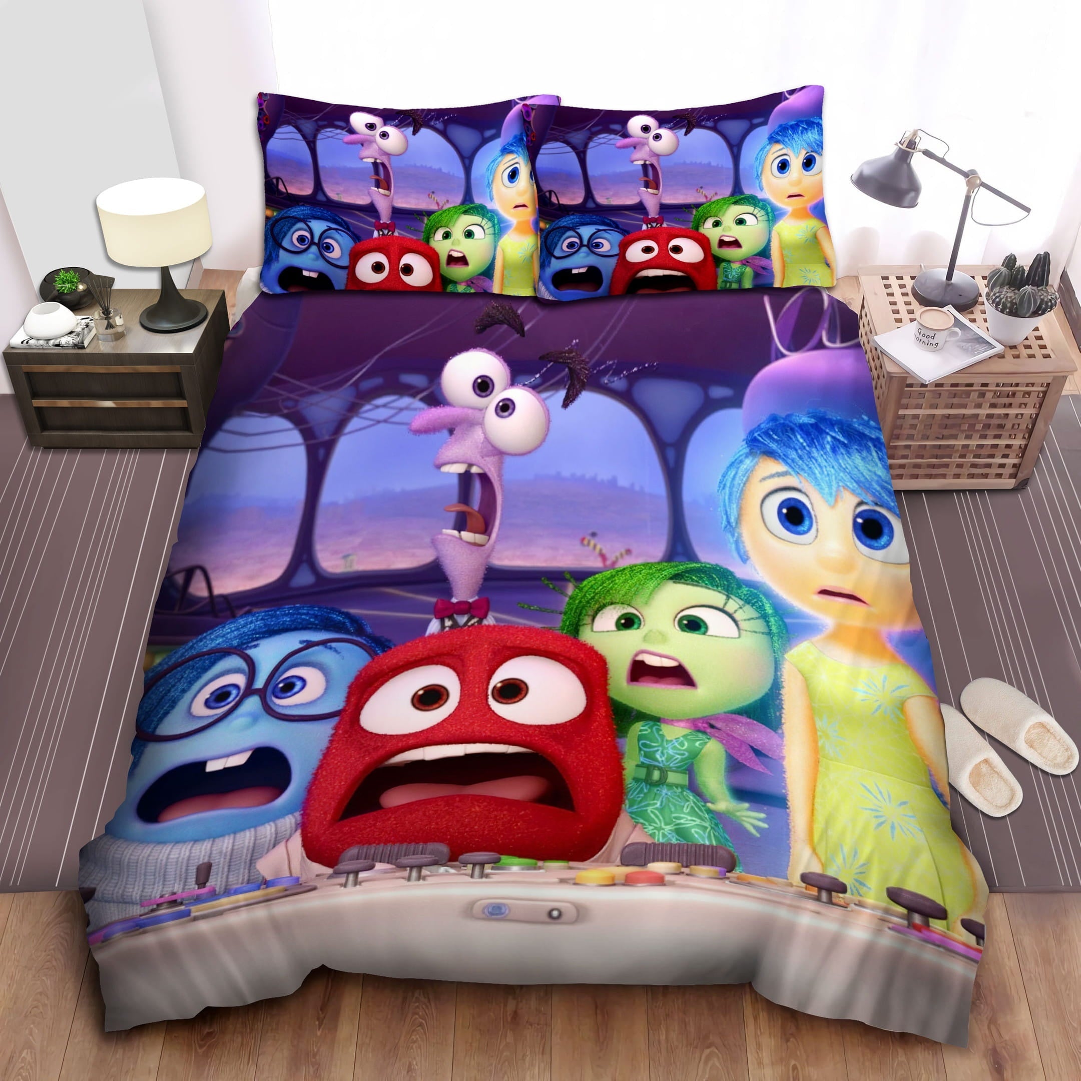 Inside Out Bedding Set DN Inside Out The Five Emotions Duvet Covers