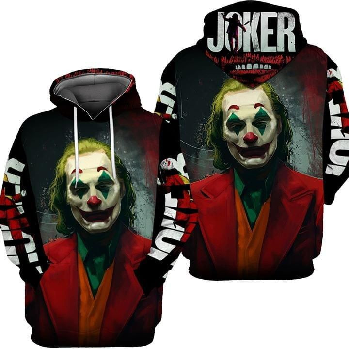 Joker Halloween 2 3d Hoodie