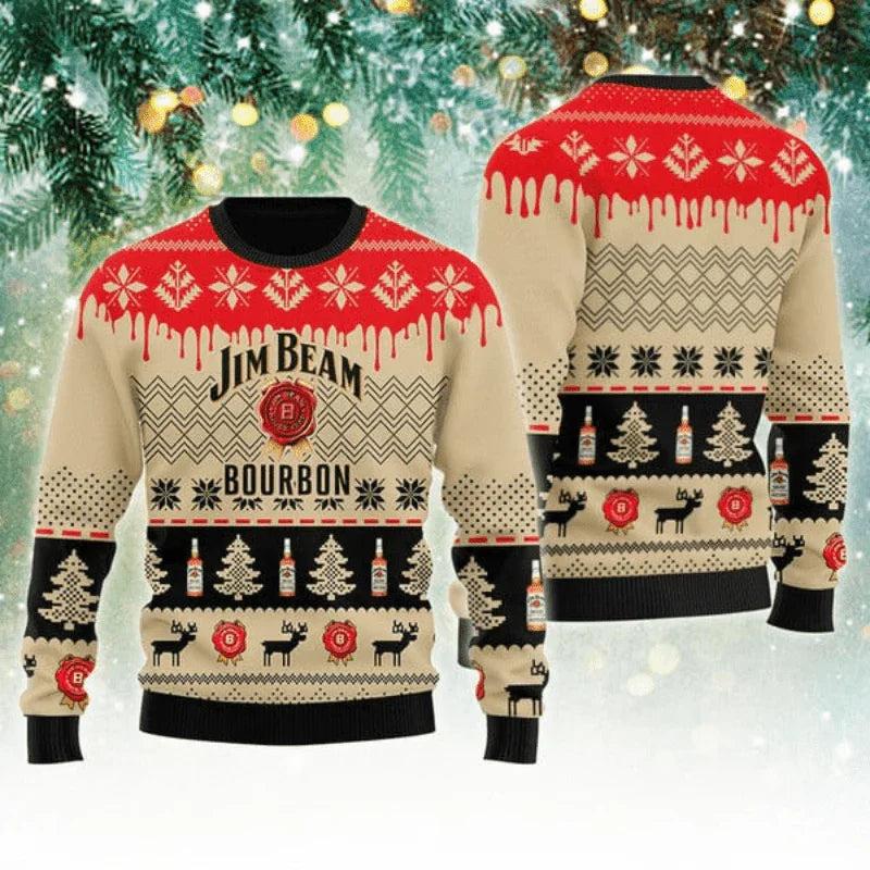 Jim Beam Christmas Festival Ugly Christmas Sweater