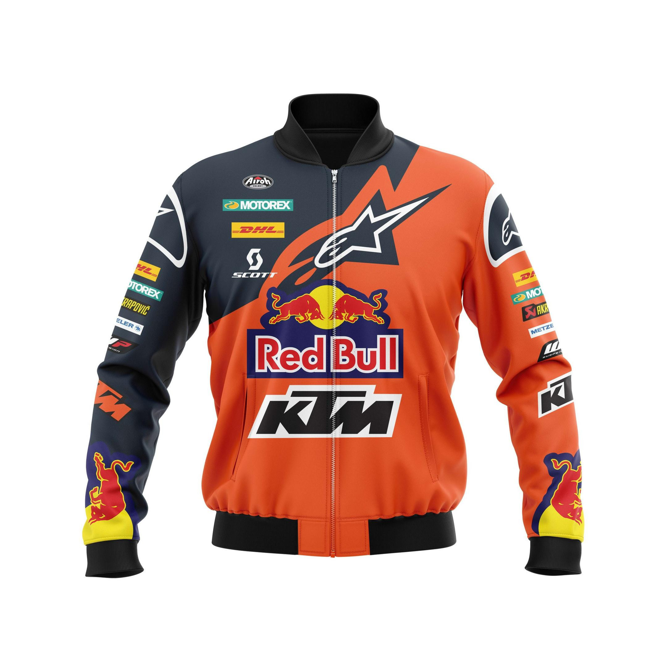 Personalized Ktm Redbull Bomber Jacket