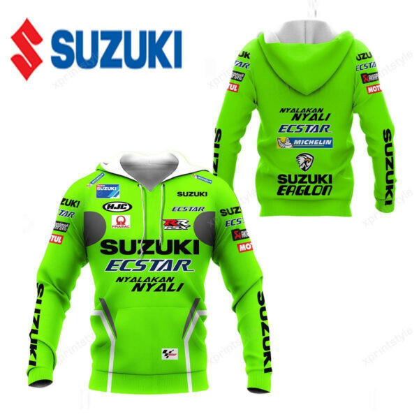Suzuki Racing Shirt 507, 3d Hoodie Zip Hoodie 1949