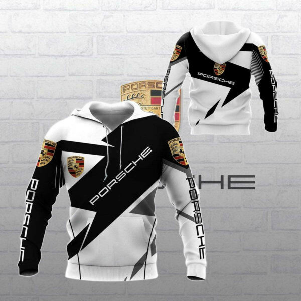 Porsche Shirt 63, 3d Hoodie Zip Hoodie 2674