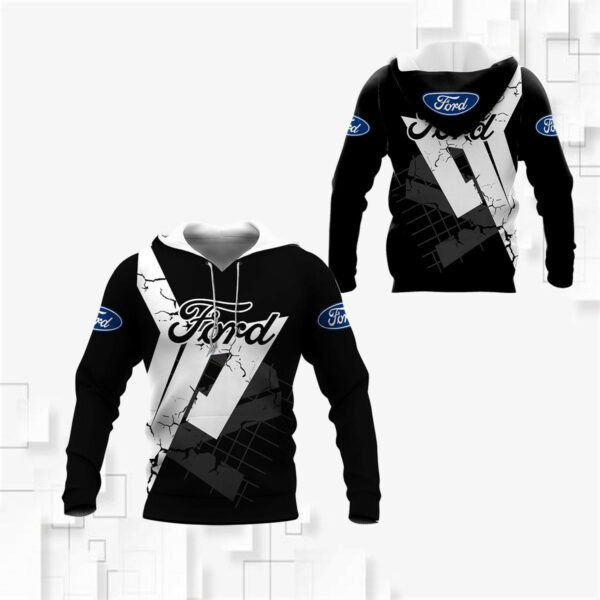Ford Shirt 493, 3d Hoodie Zip Hoodie 1597