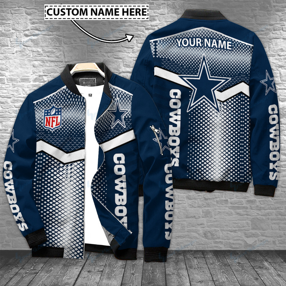 Cowboys Personalized Bomber Jacket BG378