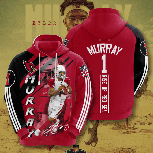 Arizona Cardinals Kyler Murray 3D All Over Print Hoodie & Zip Hoodie