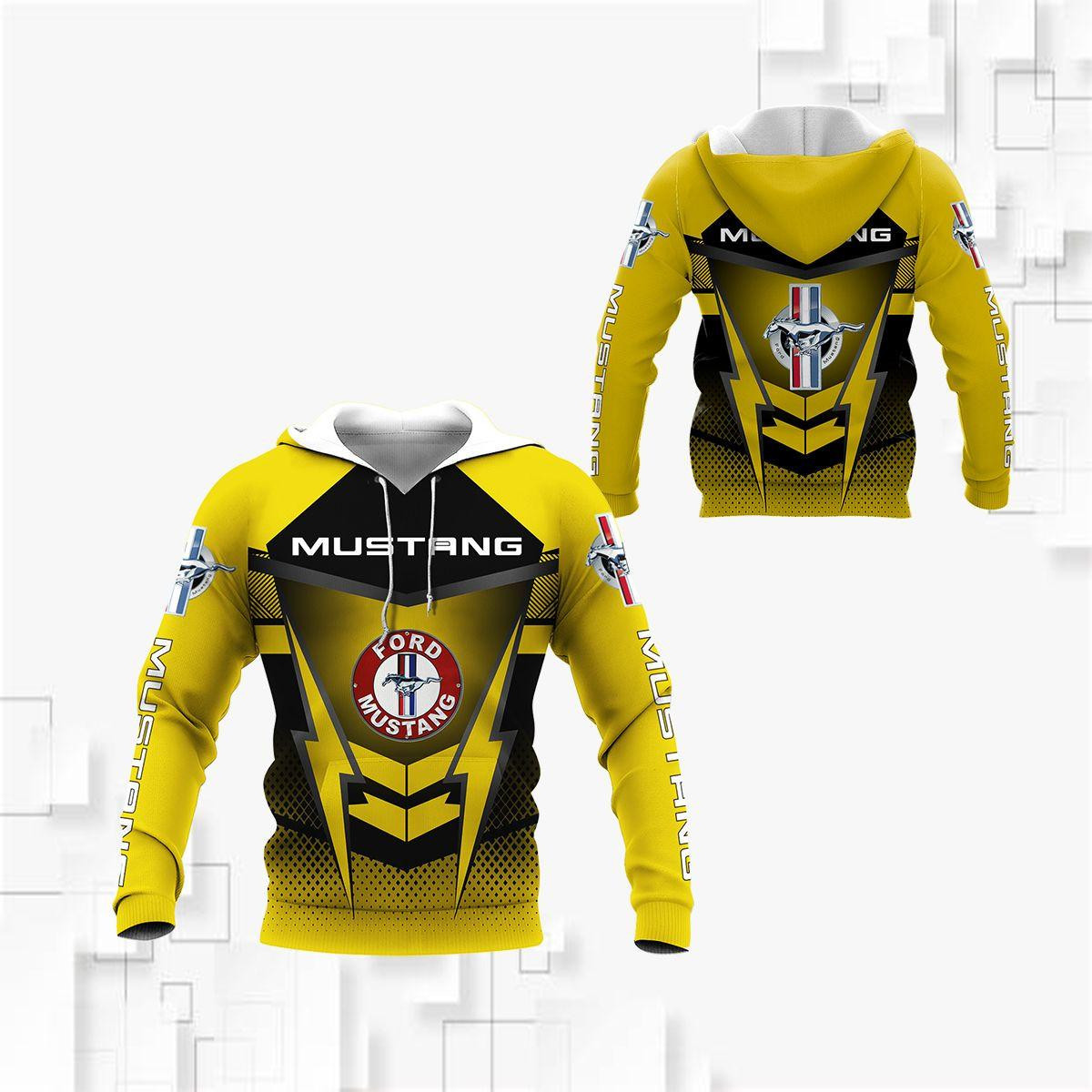 Ford Mustang Shelby Luxury Car 8k245 3d Zip Hoodie Hoodie Ii0