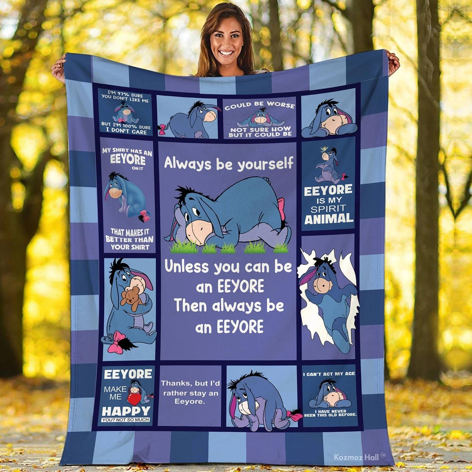 Eeyore Blanket Winnie The Pooh Eeyore Fleece Sherpa Blanket
