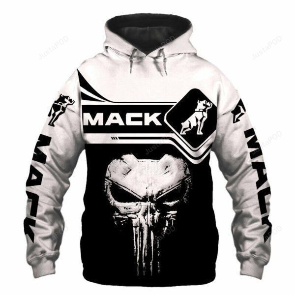 Skull Mack Trucks 3D All Over Print Hoodie & Zip Hoodie