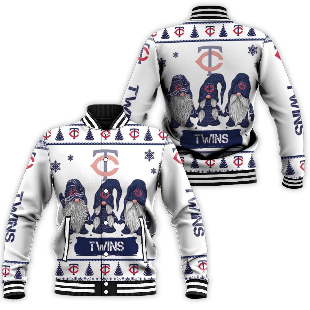 Milwaukee Brewers Christmas Gnomes Baseball Jacket
