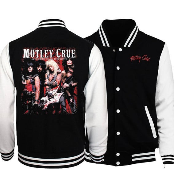 Motley Crue Baseball Jacket
