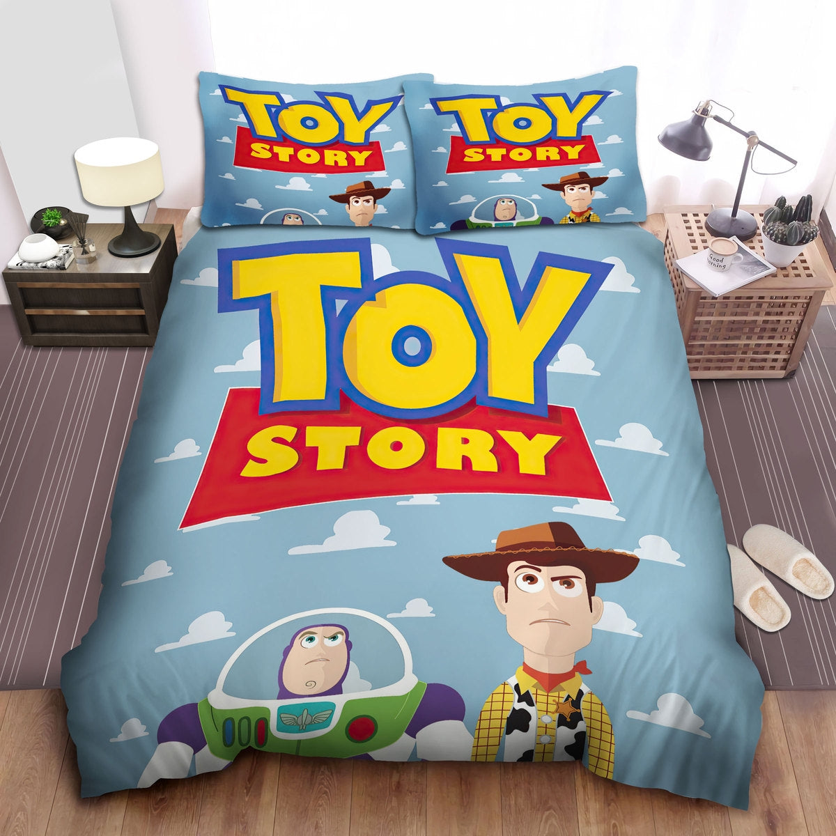 Toy Story Bedding Set DN Toy Story Woody Buzz Lightyear Poster Duvet Covers