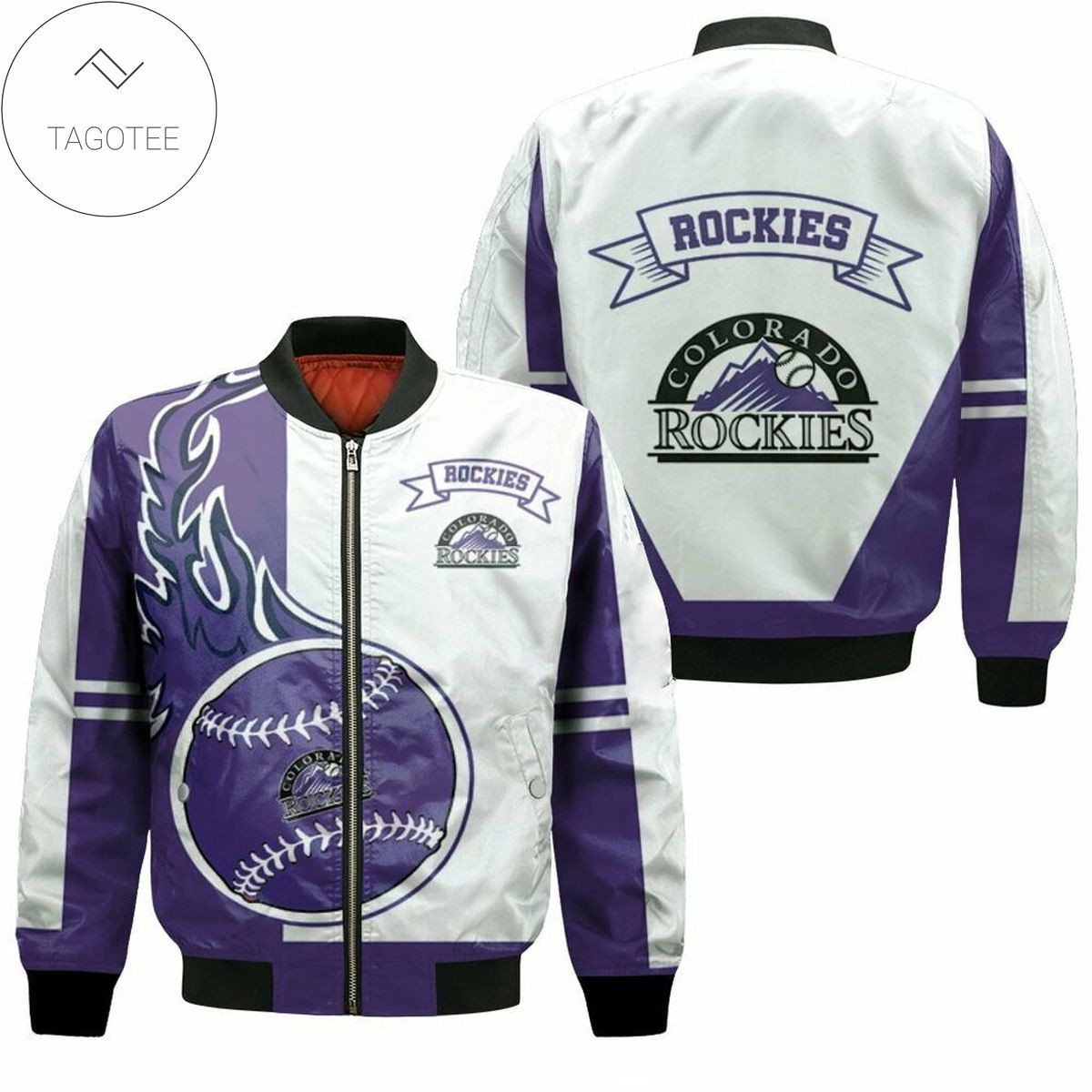 Colorado Rockies Bomber Jacket V1