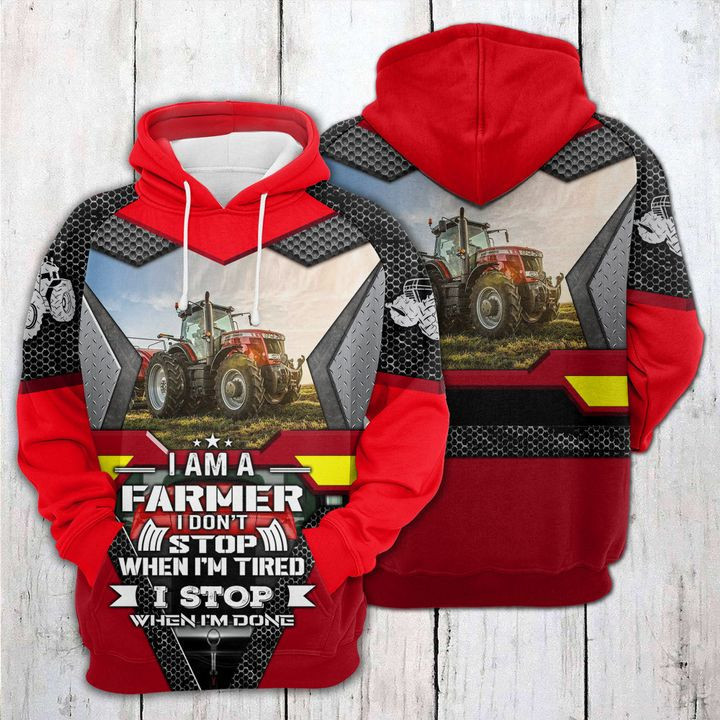 I Am A Farmer 3D All Over Print Hoodie & Zip Hoodie
