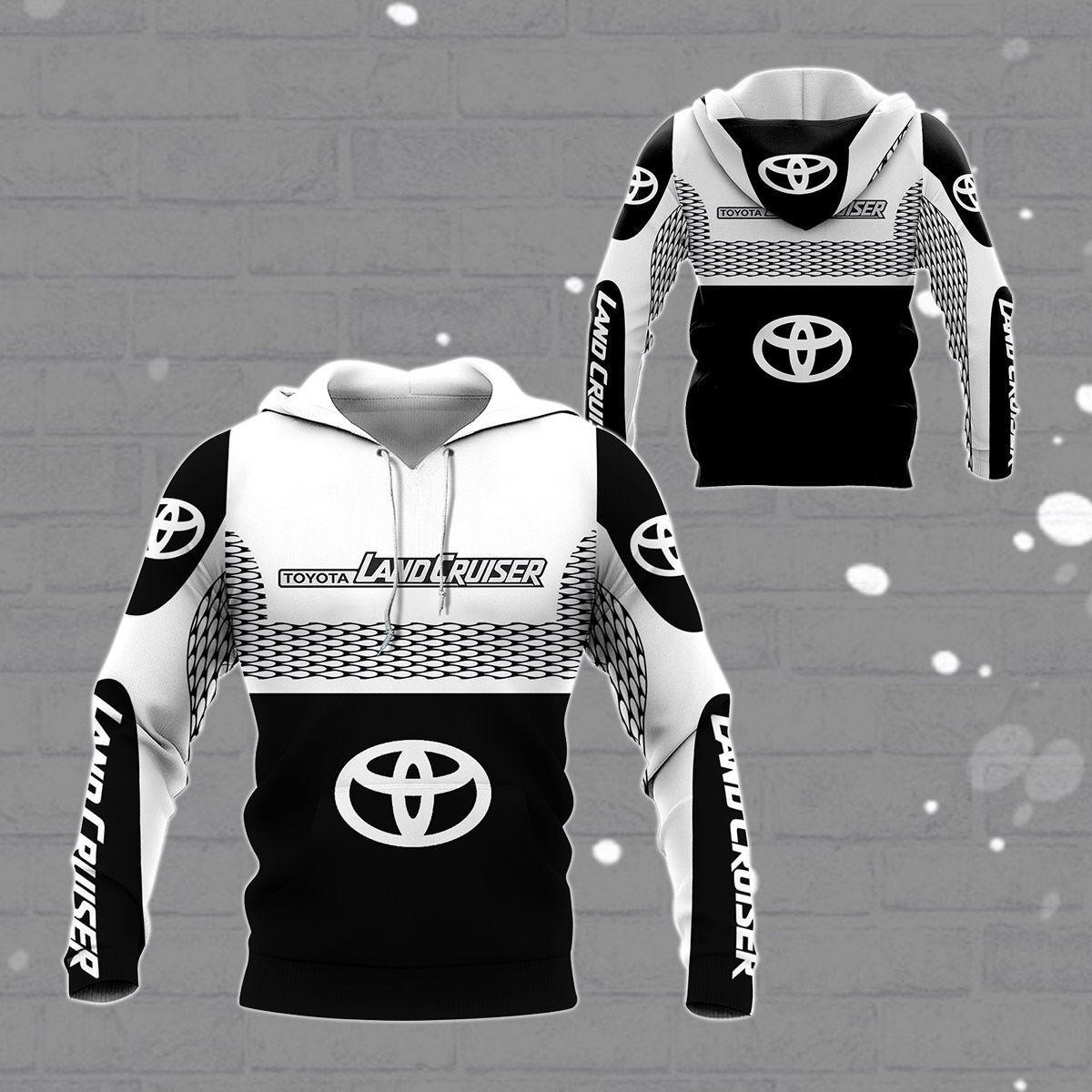 Toyota Land Cruiser Shirt 431, 3d Hoodie Zip Hoodie