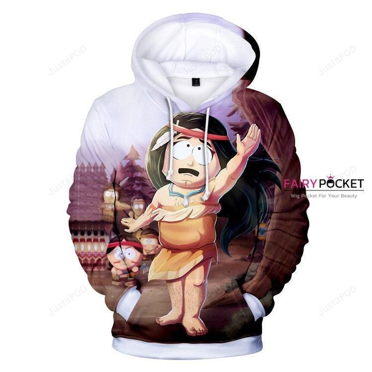 South Park Pocahontas Randy 3D All Over Print Hoodie & Zip Hoodie