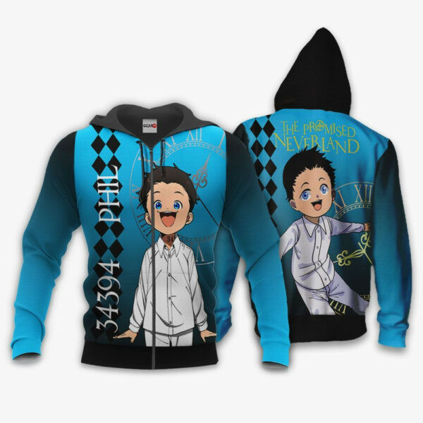 The Promised Neverland Phil Anime 3k252 Cartoon 3d Hoodie Zip Hoodie 2665