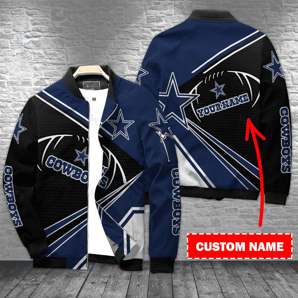Cowboys Personalized Bomber Jacket BG438