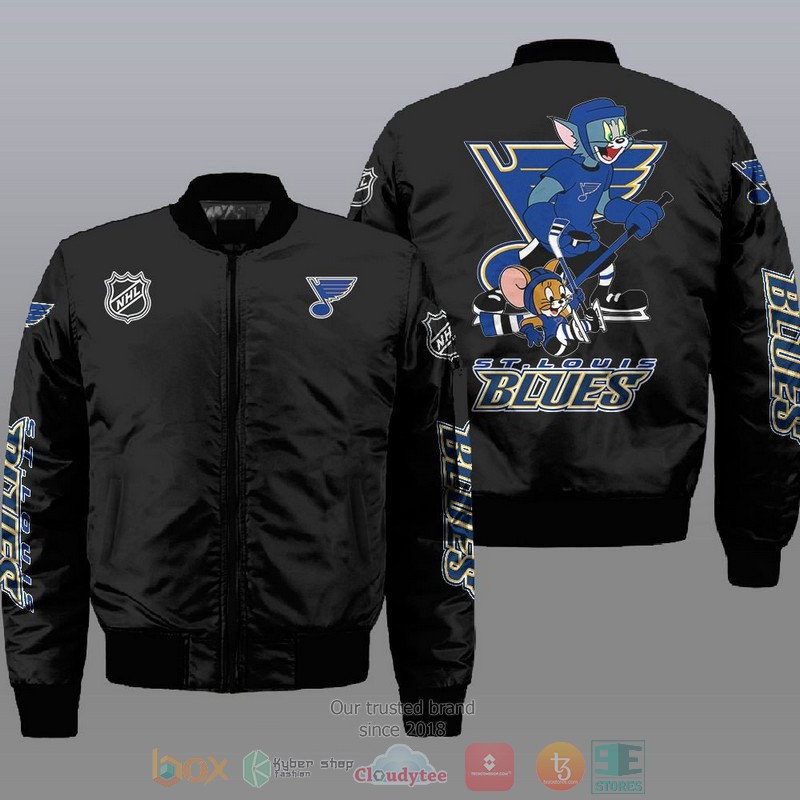St. Louis Blues om And Jerry Bomber Jacket