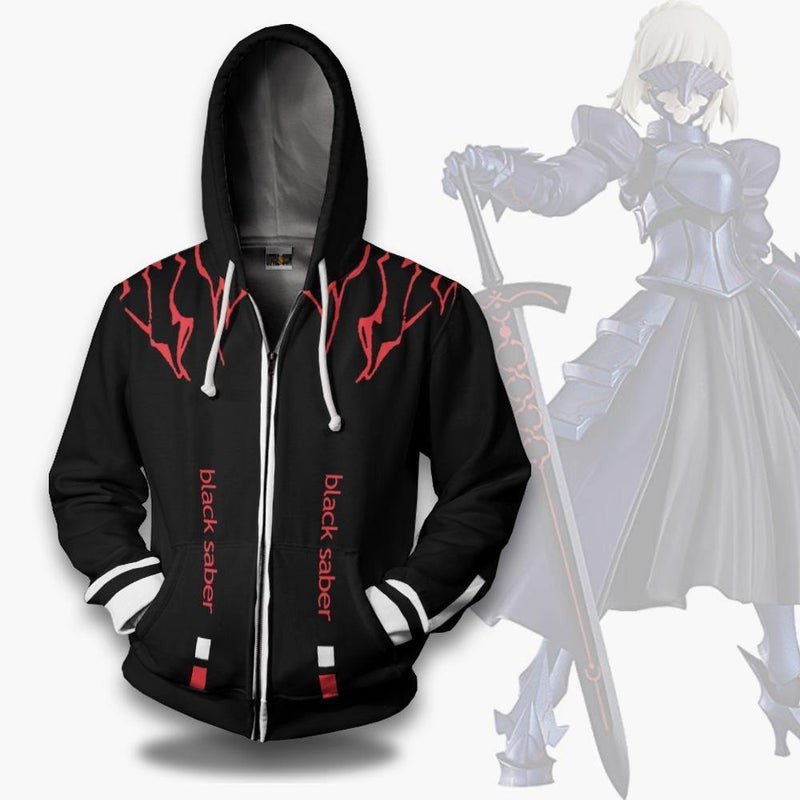 Saber Alter Fate Grand Order Unisex Casual Custom 3D All Over Print Hoodie & Zip Hoodie