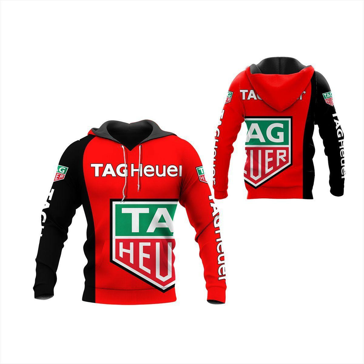 Tag Heuer Shirt 95, 3d Hoodie Zip Hoodie