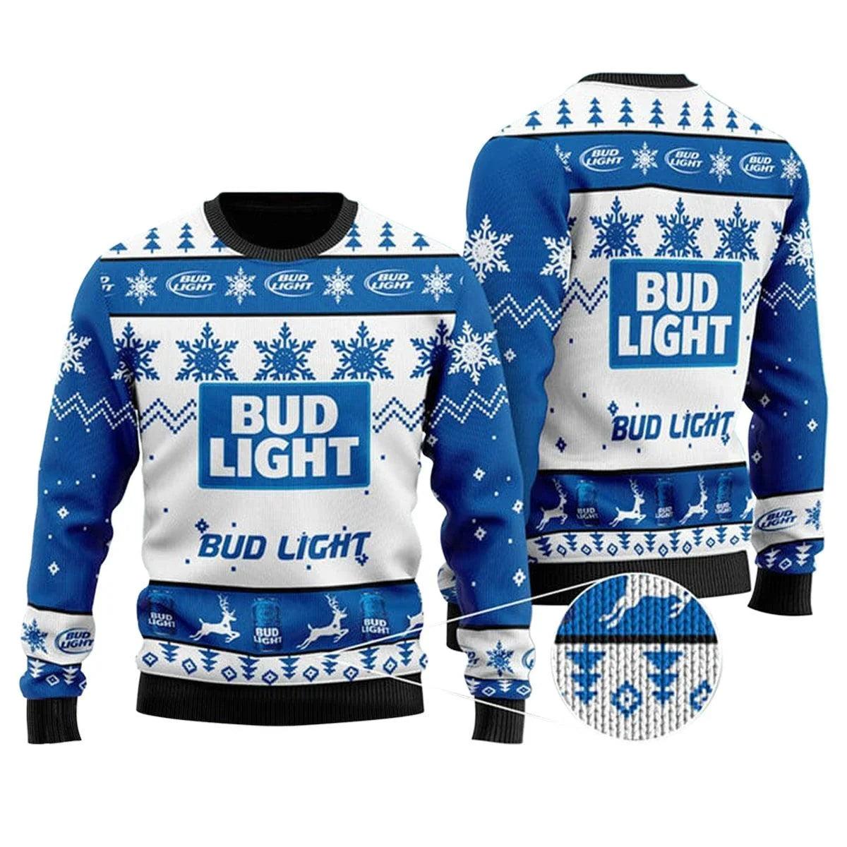 Bud Light Ugly Christmas Sweater