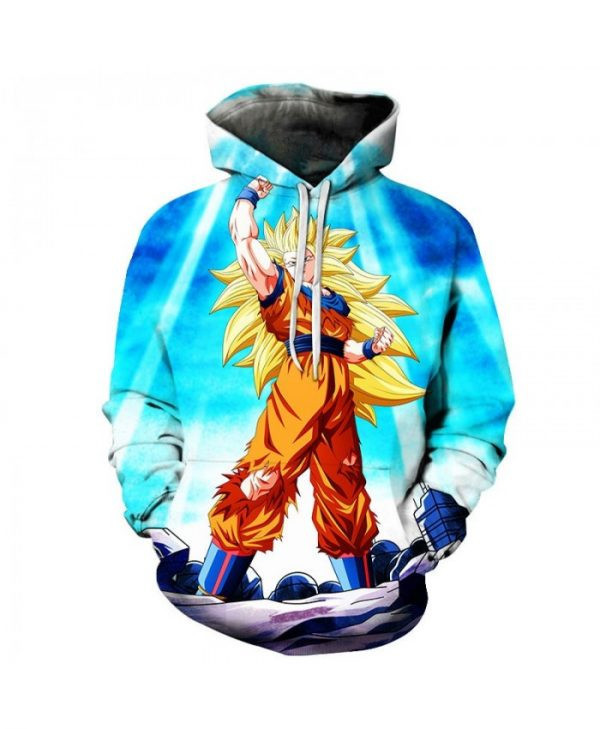 Son Goku 3D All Over Print Hoodie & Zip Hoodie