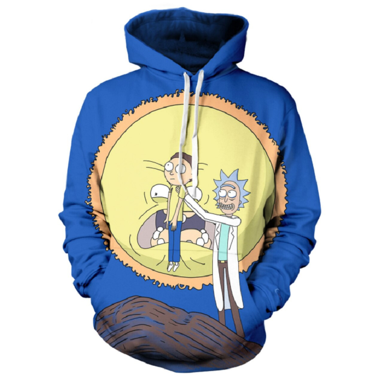Rick And Morty 3D All Over Print Hoodie & Zip Hoodie