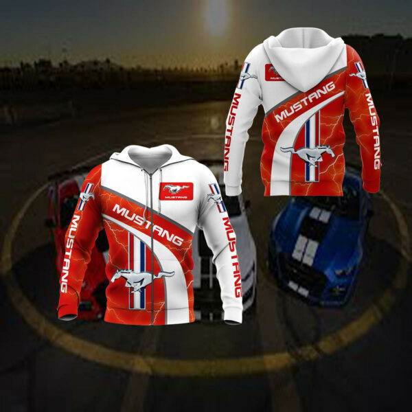 Ford Mustang Luxury Car 8k200 3d Zip Hoodie Hoodie Ii0 44