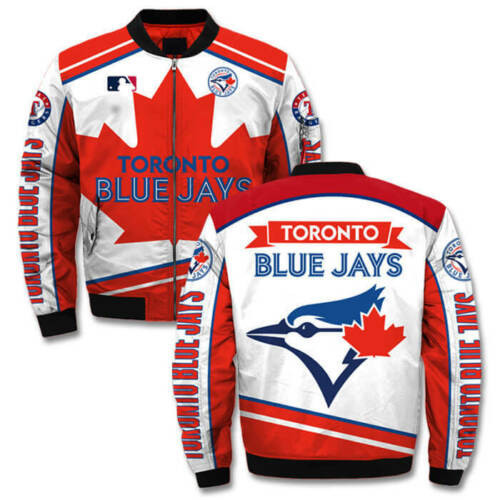 Toronto Blue Jays Red Bomber Jacket