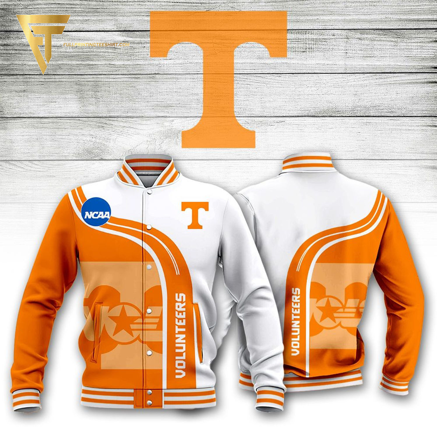 Tennessee Volunteers Baseball Jacket