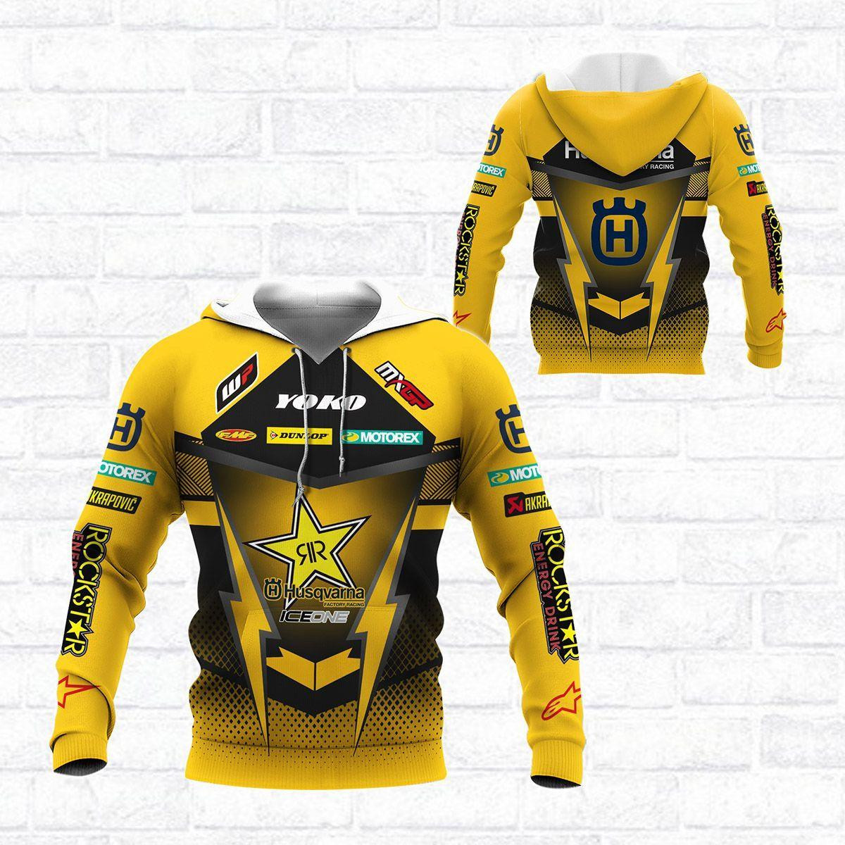 Husqvarna Factory Facing Shirt 359, 3d Hoodie Zip Hoodie