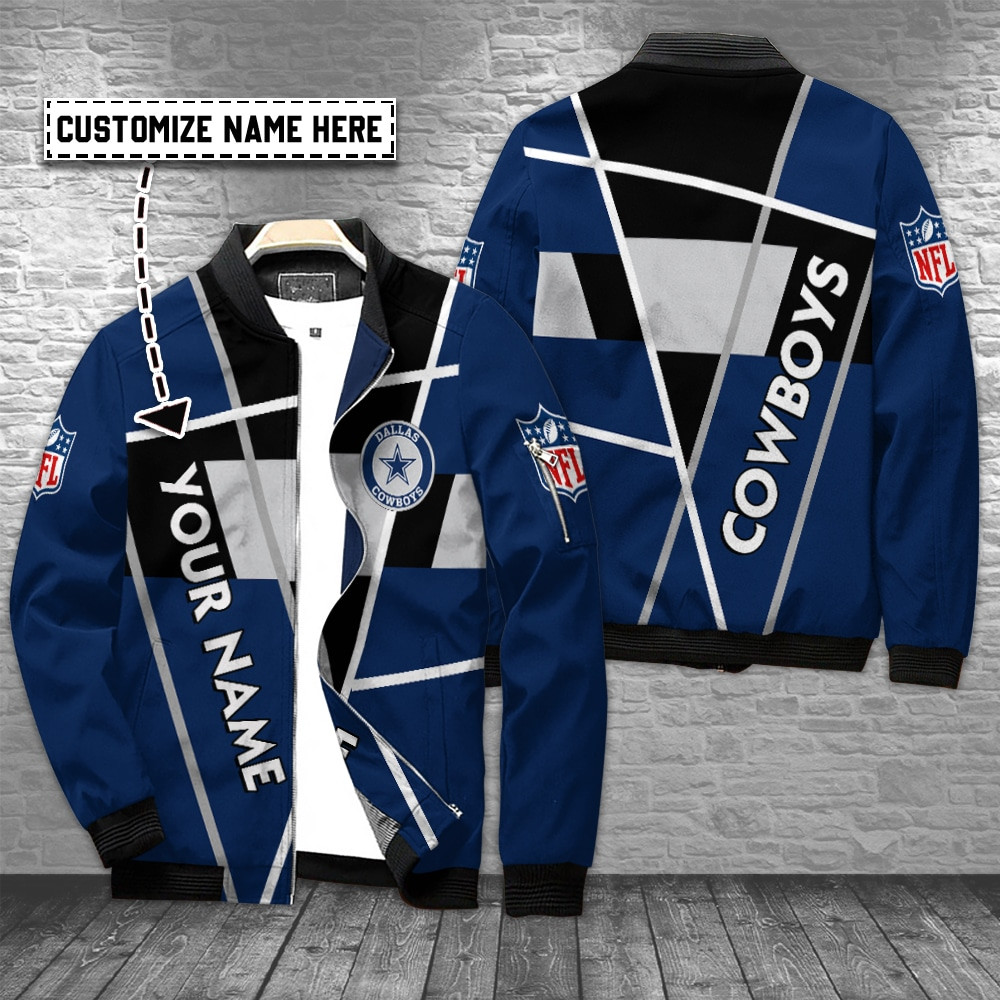 Cowboys Personalized Bomber Jacket BG862