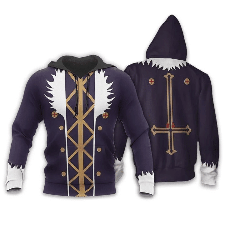 Chrollo Lucilfer Hunter X Hunter  3d Hoodie Zip Hoodie