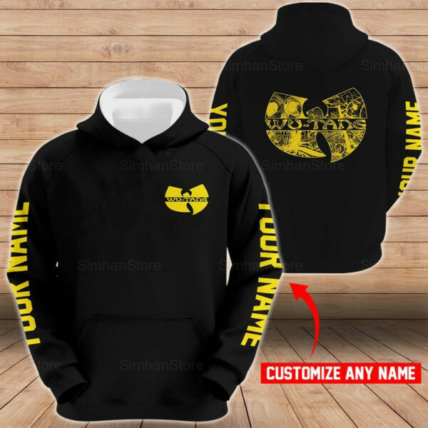 Custom Name Wu Tang Clan Hip Hop,wu Tang Clan Rock And Roll 2k725 Cartoon 3d Hoodie 870