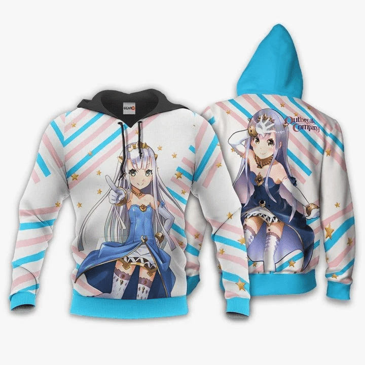 Outbreak Company Petralka Anne Eldant Iii 3d Hoodie Zip Hoodie